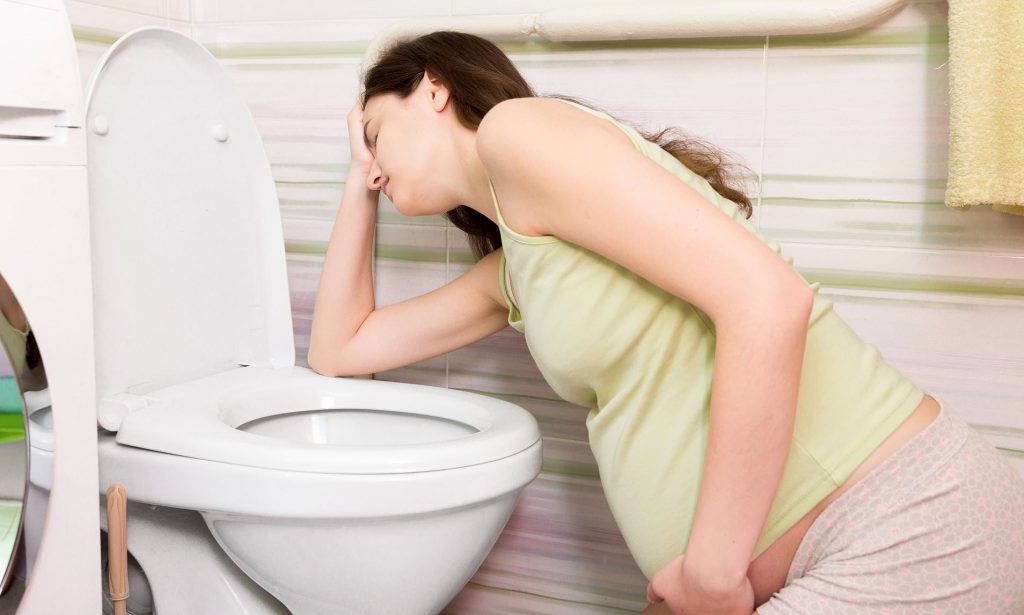 Morning sickness can be very uncomfortable.