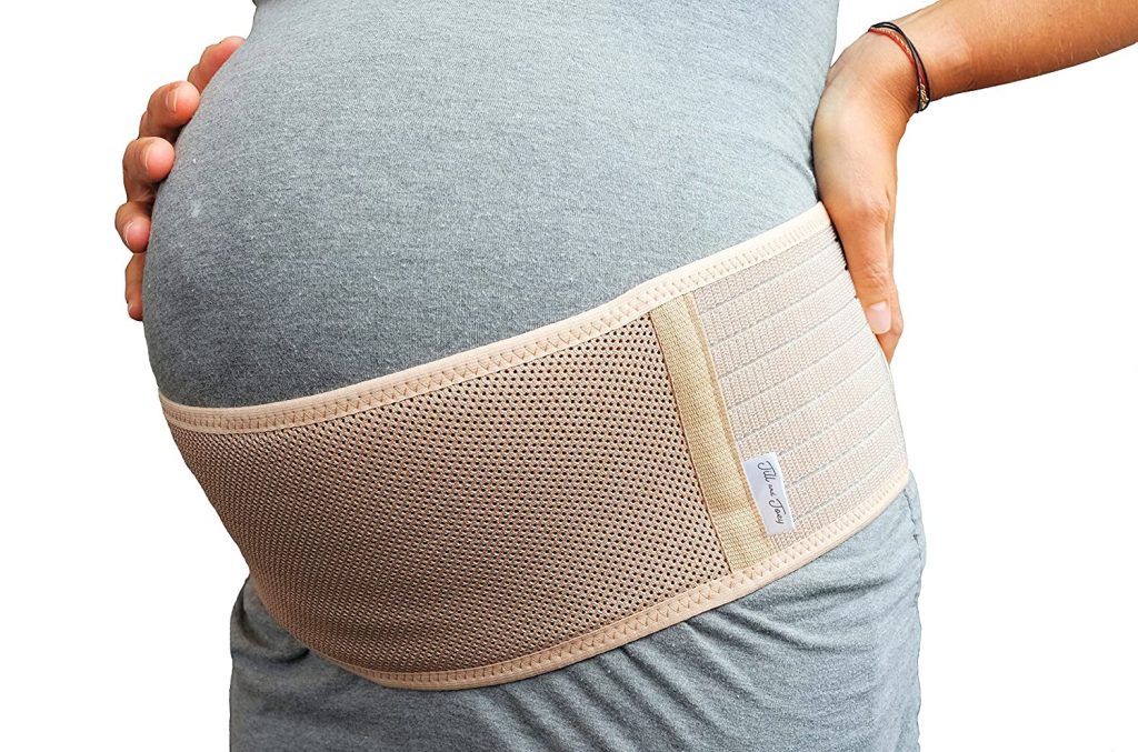 The maternity belt should help with alleviating pelvic girdle pain and sciatica.