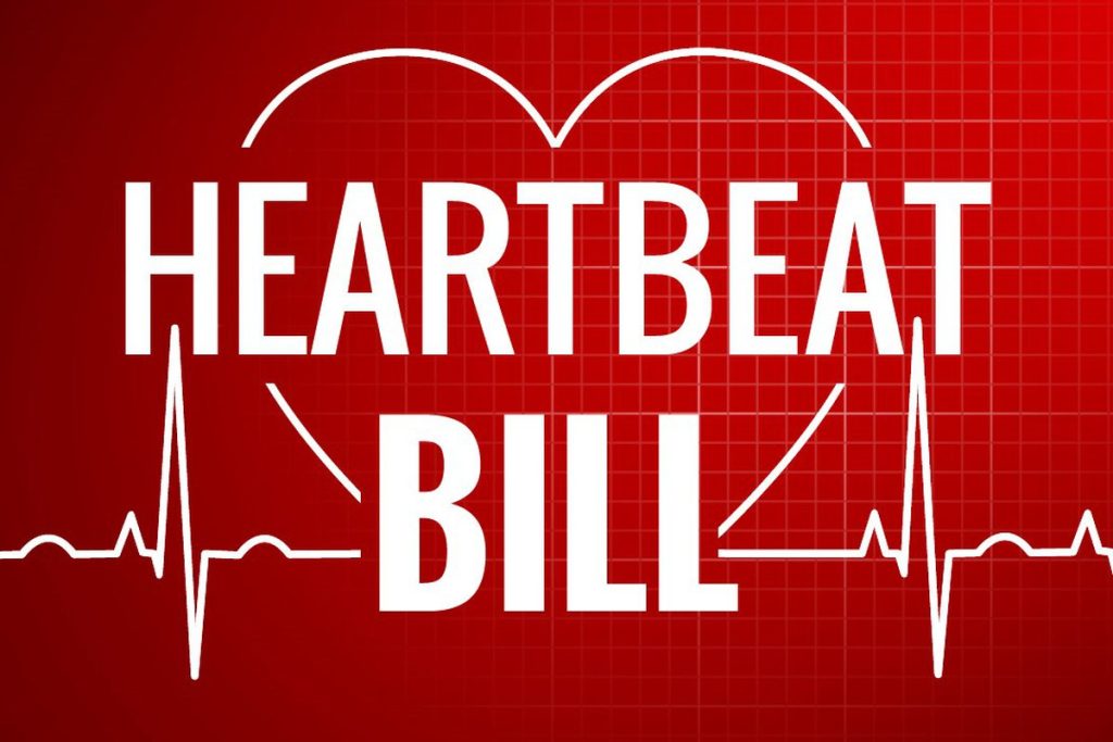 The bills prohibit abortion once a fetal heartbeat can be detected.